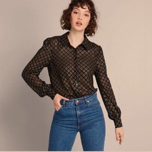 Modcloth Be Buzzworthy Gold Ring Top